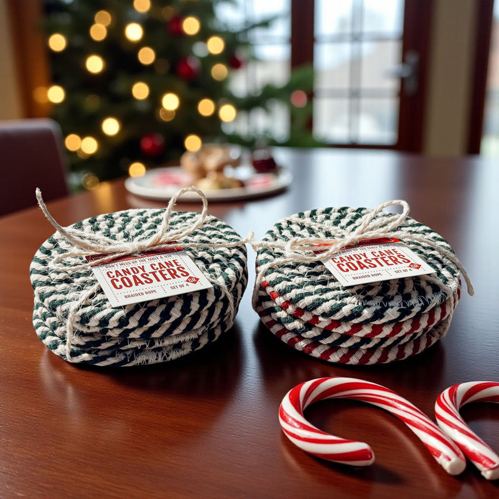 Candy Cane Coaster PRE-ORDER — Select Your Color