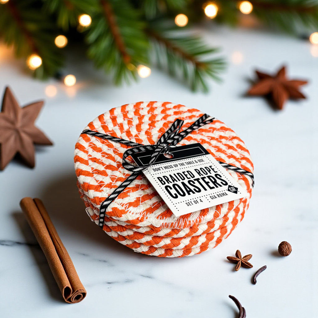 Fall Fabric Coasters — Select Your Pack & Color Story