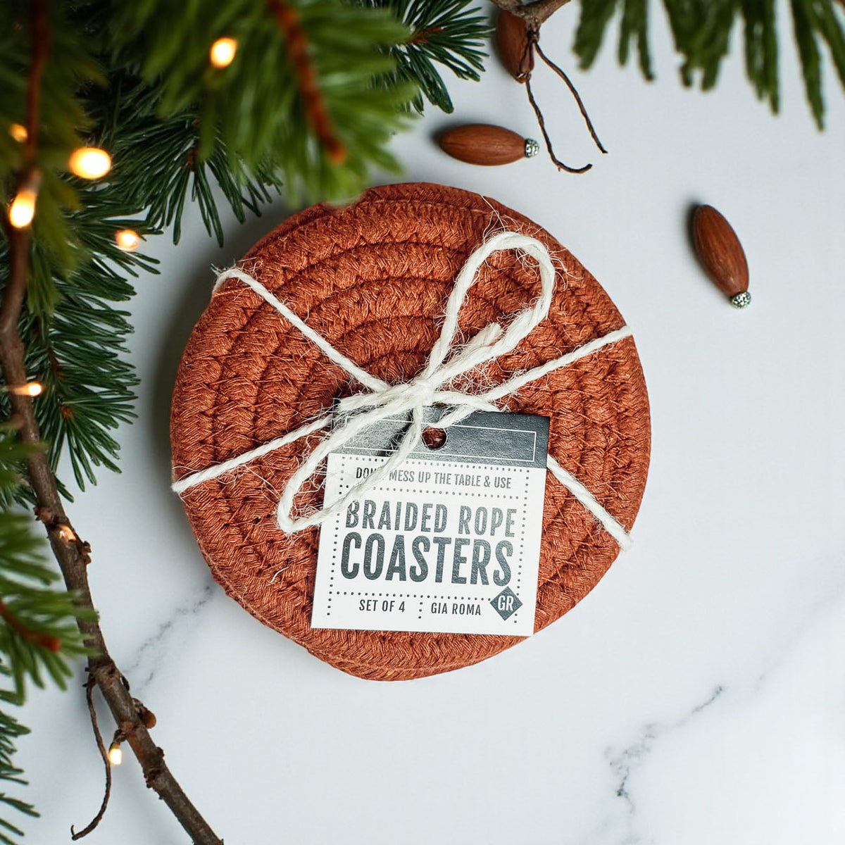 Fall Fabric Coasters — Select Your Pack & Color Story