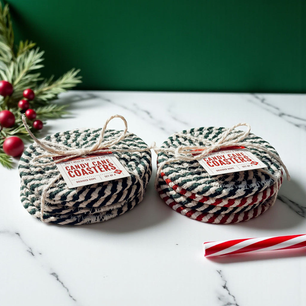 Candy Cane Coaster PRE-ORDER — Select Your Color