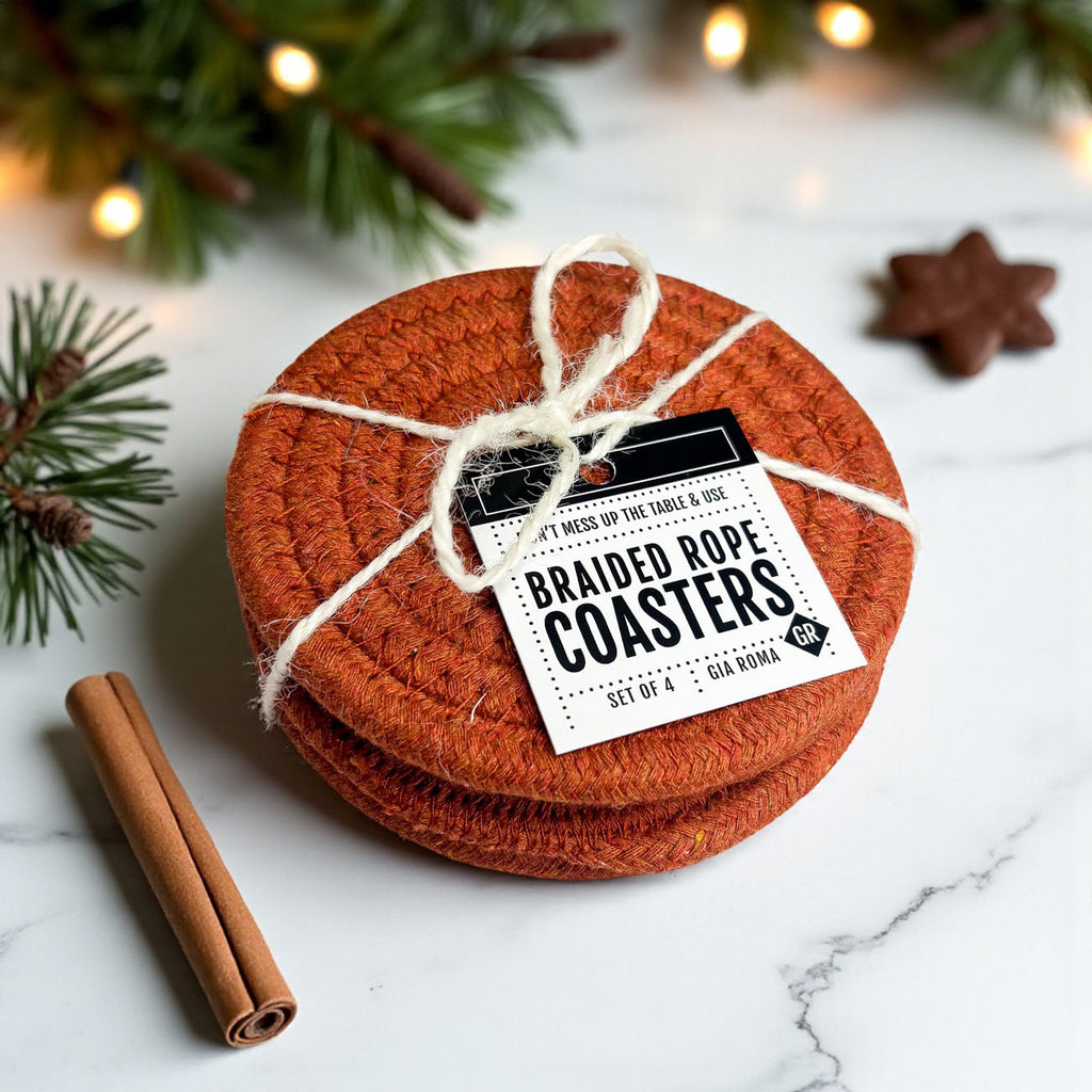 Fall Fabric Coasters — Select Your Pack & Color Story