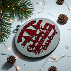Wooden "Farm Fresh Christmas Trees..." Christmas Ornament — Select Your Color