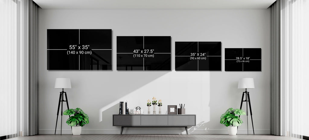 Half Portrait Glass Wall Art || Designer Collection