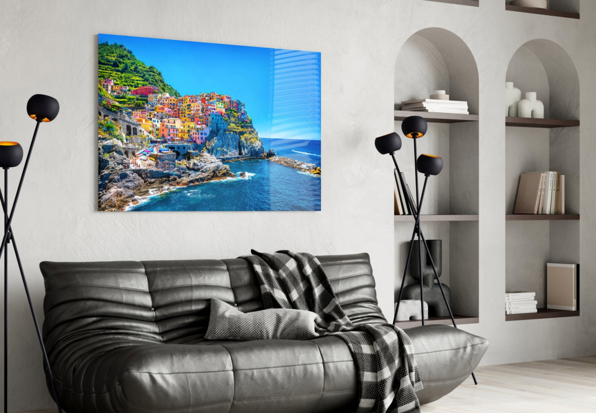 Manarola Glass Wall Art