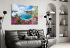 Nice France Glass Wall Art