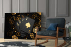 Gambler's Art Glass Wall Art