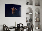 Tortoise Glass Wall Art